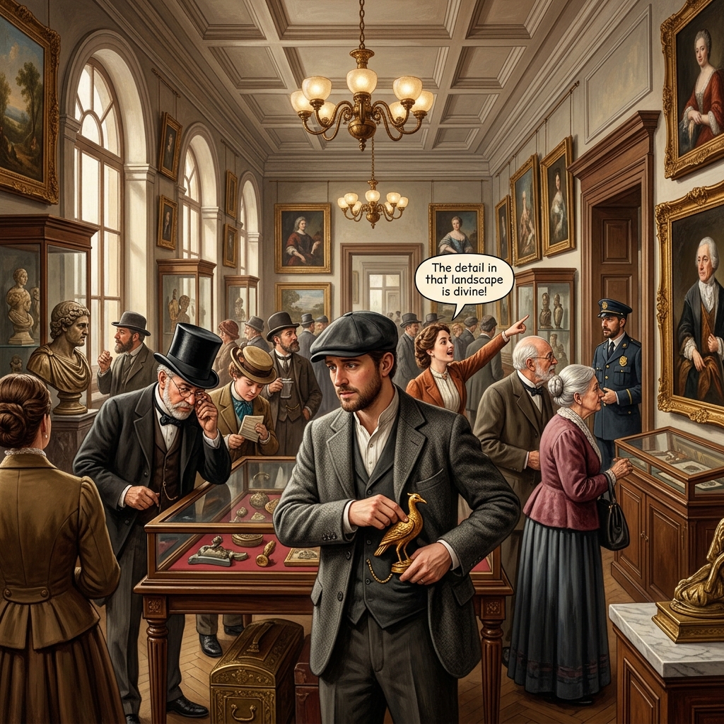Detective Case #4: Find the Art Thief