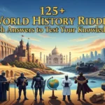 125+ World History Riddles with Answers to Test Your Knowledge