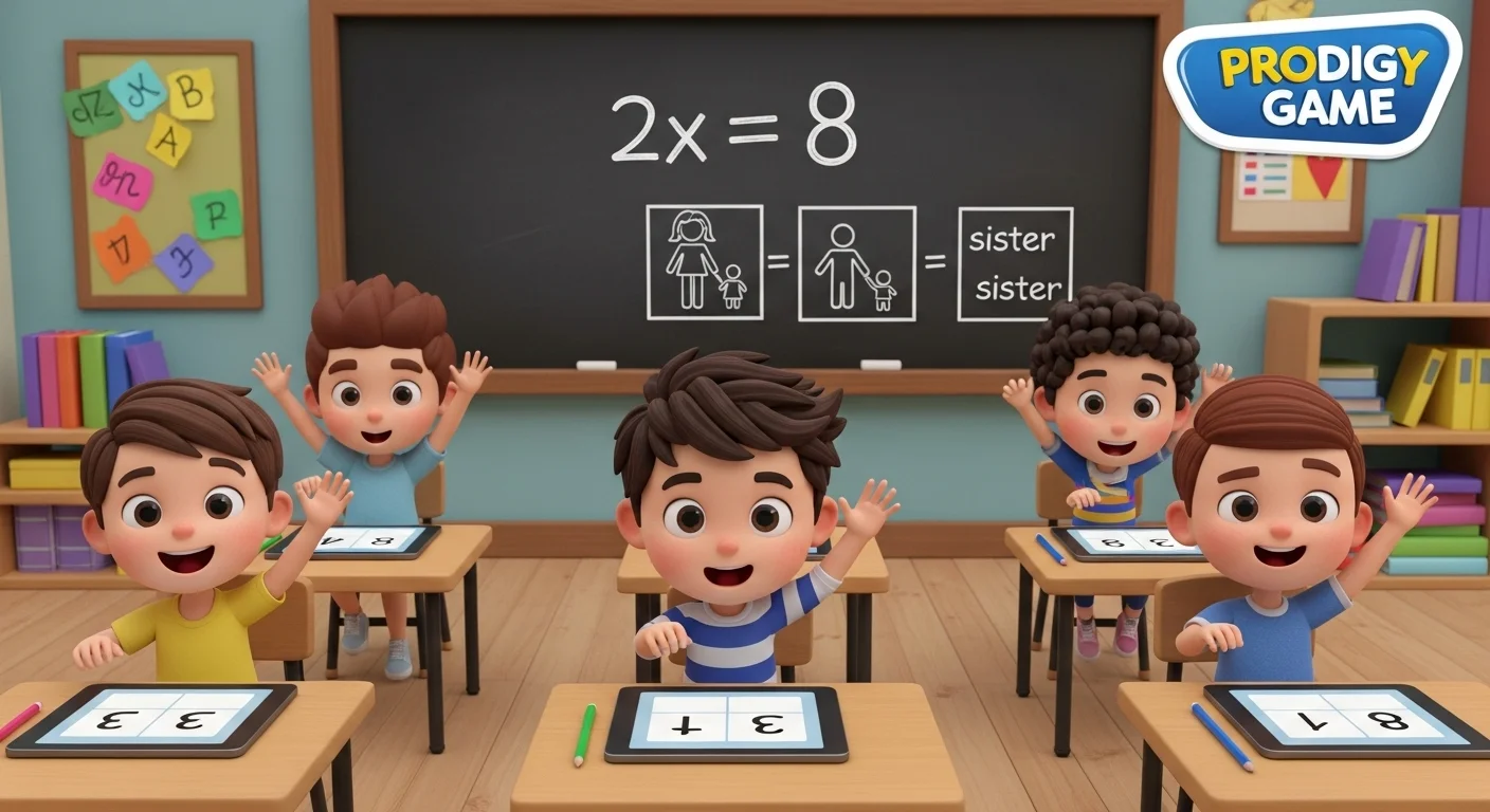 125+ Age Riddles with Answers: A Fun and Challenging Collection 4 Students using tablets to solve age-related math problems in modern interactive classroom