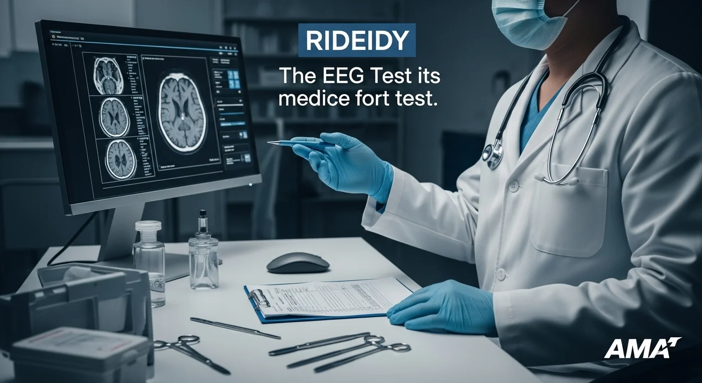 125+ Patient Riddles to Test Healthcare Knowledge with Answers 4 Medical professional reviewing EEG brain scans for neurological medical riddle diagnostic challenge