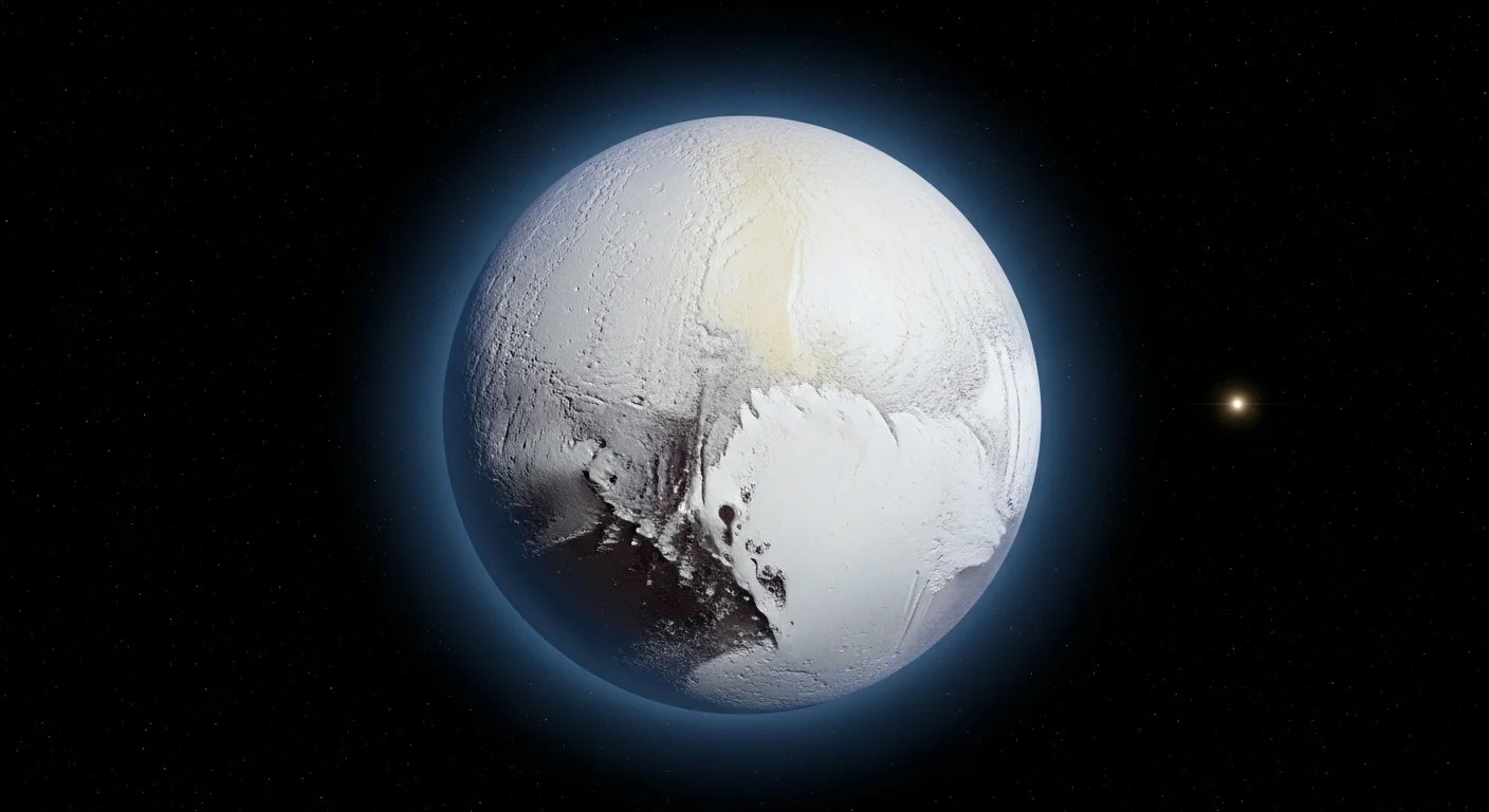 125+ Pluto Riddles with Answers: Unravel the Mysteries of the Dwarf Planet 2 Detailed view of Pluto's surface showing the distinctive heart-shaped Tombaugh Regio region with varied terrain