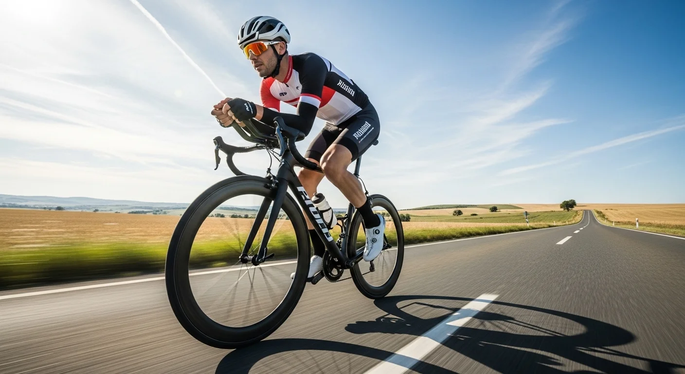 125+ Bicycle Riddles with Answers: A Fun Ride for All Ages 4 Professional time trial cyclist in aerodynamic position on road