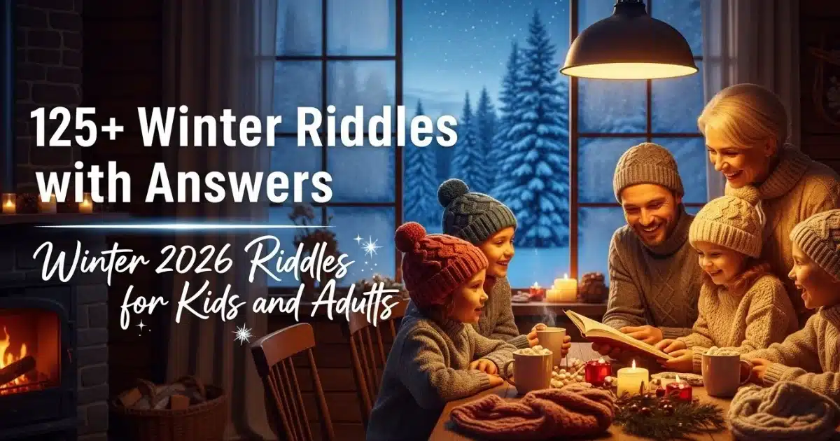 Most People Can’t Solve Even 5 of These 125+ New Winter Riddles—Can You?